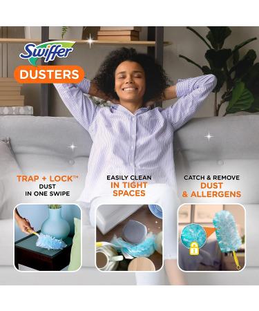 Swiffer Dusters Ceiling Fan Duster 18 Count Refills with Febreze Lavender - Pack of 1 - Buy Online on GoSupps.com