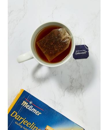 Me mer Darjeeling Tea - 50 Vegan Gluten-Free & Lactose-Free Tea Bags for International Shipping - Buy Online on GoSupps.com