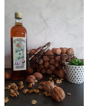 Huile de Noix 75cl - 100% Fran aise - Production artisanale 750 ml (Lot de 1) - Buy Online on GoSupps.com