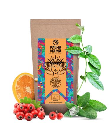 Guayusa Pachamama Citrus 0 25 kg | Ilex Guayusa bio d'Equateur 250 g | Caf ine naturelle | M lange rafra chissant d'agrumes| Cousine du th mat | Go t doux | Alternative au caf