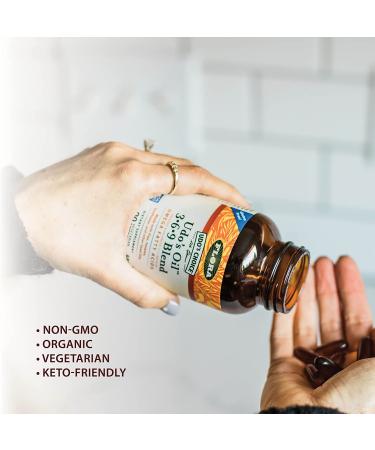 Flora Udo's Choice Omega 369 Oil Blend - Vegetarian Capsules, 90 Count - Buy Online on GoSupps.com