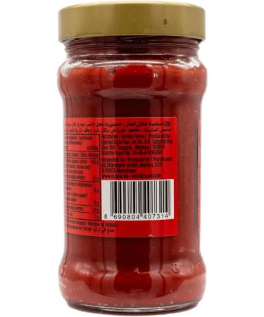 Alibabashop Suntat Papricamark Pepper Paste Sharp for Arabic and Turkish Cuisine in a Glass Jar 1 x 310 g - Buy Online on GoSupps.com