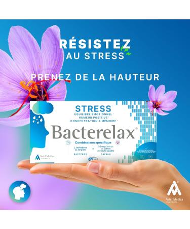 Anti-stress humeur positive quilibre motionnel d tente concentration et m moire - Probiotiques safran magn sium vitamines B et D - Compl ment alimentaire - 32 g lules - Buy Online on GoSupps.com