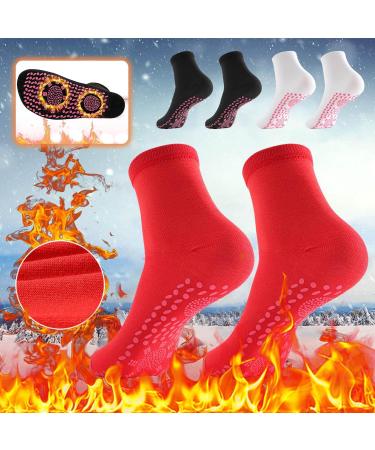 Tourmaline Slimming Health Socks - Self-Warming Winter Sports Socks for Outdoor Activities | Unisex Foot Warmers - Buy Online on GoSupps.com