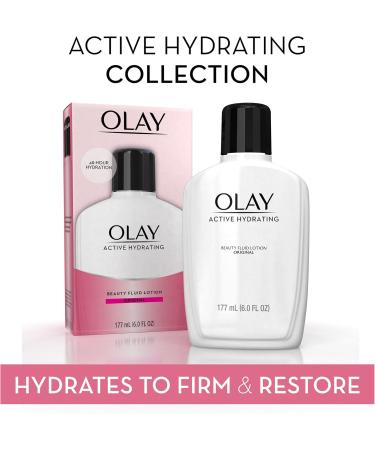 Olay Active Hydrating Beauty Moisturizing Lotion 177 mL 177 ml (Pack of 1) - Buy Online on GoSupps.com