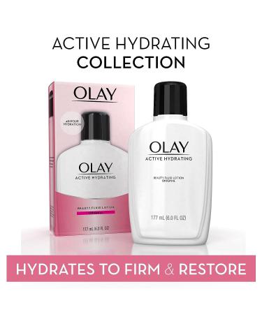 Olay Active Hydrating Beauty Fluid Lotion 120 mL - Hydrating Skincare Essential - Buy Online on GoSupps.com