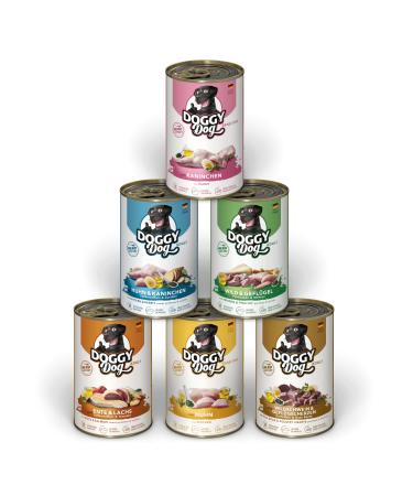 Doggy Dog - Paté - 6 x 400 g - Doggy Mix 2