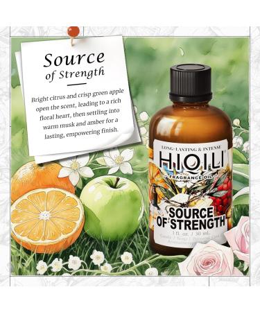 HIQILI 30ML Rose Essential Oil & 30ML Source of Strength Fragrance Oil for DIY Diffuser - Buy Online on GoSupps.com