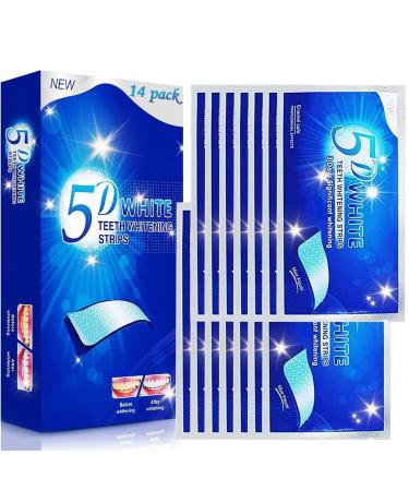 ILantule Teeth Whitening Strips Professional Teeth Stain Removal Effective Non-sensitive Teeth Whitening Strips Home Use