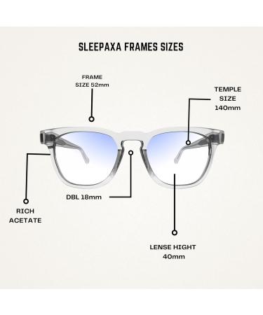 Unisex FL41 Tinted Blue Block Glasses for Migraine Relief | Lucid Clear Light Sensitivity & Photophobia Relief (Size M - Buy Online on GoSupps.com