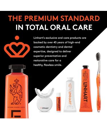 LINHART Whitening Toothpaste - Enamel Strengthening Teeth Whitening with Mint Flavor (Smile Set) - Buy Online on GoSupps.com