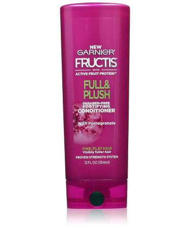 Garnier Hair Care Fructis Full and Plush Conditioner, 12 Fluid Ounce - Buy Online on GoSupps.com
