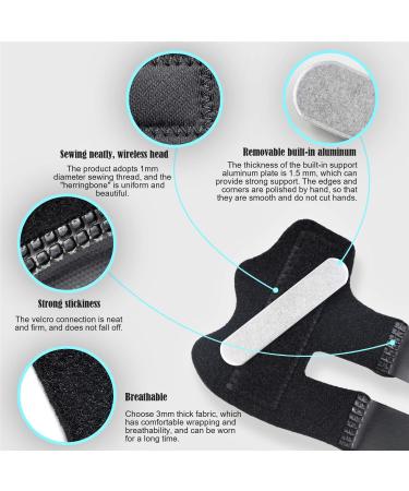 4 Pcs Finger Splints Brace | Finger Knuckle Immobilization for Broken Fingers | Arthritis & Pain Relief | Fits Index, Middle & Ring Finger - Buy Online on GoSupps.com