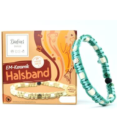 EM ceramic collar for dogs & cats - made to measure EM band original US paracord (31-40 cm mint) 31-40 cm mint - Buy Online on GoSupps.com