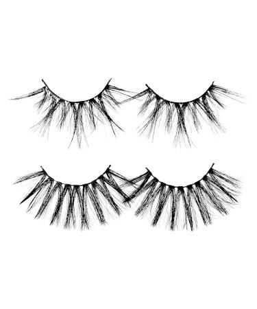Forever 21 Eyelashes 2-Pack | Voluminous 5D Faux Lashes Set - Easy to Apply Women's Makeup Must-Have - Buy Online on GoSupps.com