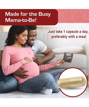 Mama's Select Prenatal Plus Natural Vitamins for Women - 1 a Day Methylfolate Formula - 90 Veggie Capsules - Buy Online on GoSupps.com