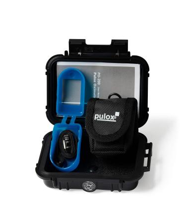 Buy PULOX PO-200 Pulse Oximeter with LCD Display - Pack of 2 | Accurate Health Monitoring | International Shipping - Buy Online on GoSupps.com