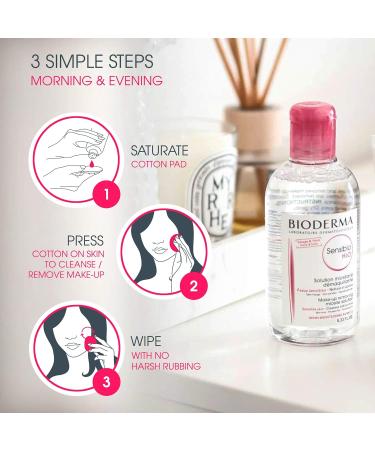 Bioderma Sensibio Pack - Crealine H2O Micelle Solution 2x500ml | Gentle Cleansing Water for Sensitive Skin - Buy Internationally - Buy Online on GoSupps.com