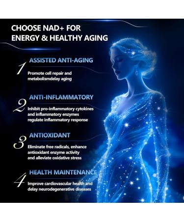 KEGECOL NAD Supplement 1500mg - Liposomal NAD+ Supplement with Resveratrol NAD Plus Boosting - Support Cellular Health Stamina & Healthy Aging - Ultra Strength Capsules - Buy Online on GoSupps.com