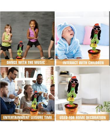 Ava's Toys Dancing Cactus Voice Recorder - Singing and Dancing Talking Toy - Buy Online on GoSupps.com