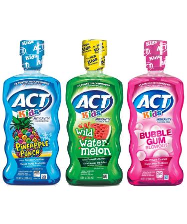 ACT Kids Mouthwash Variety Pack