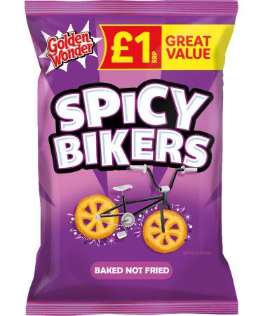 Golden Wonder Spicy Bikers 18 x 50g