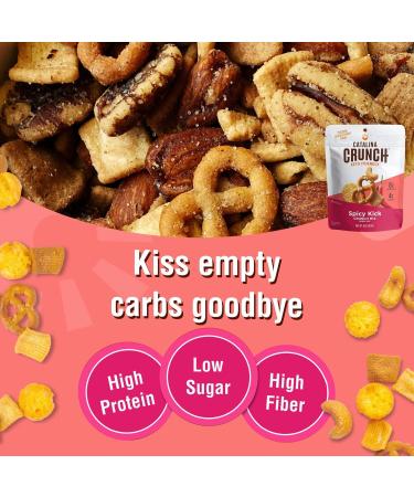 Catalina Crunch Mix Spicy Kick Protein Snack Mix | Keto Friendly Low Carb Keto Snacks Pack Of 5 - Buy Online on GoSupps.com