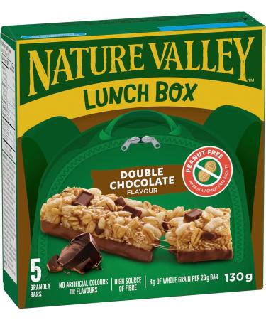 NATURE VALLEY Double Chocolate Flavour Granola Bars No Artificial Flavours No Artificial Colours Snack Bars Made with Whole Grains Pack of 5 Granola Bars Chocolate Granola Bars 5 Count (Pack of 1) - Buy Online on GoSupps.com