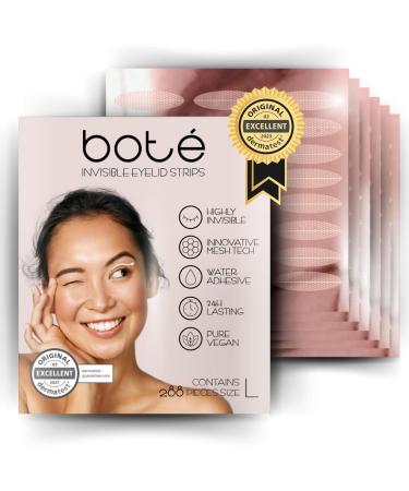 Bot 288 Slupider Stripes for eyelid lift without op (size L) - Dermatest "very good" - Breathable mash technology - eyelid stripes invisible 288 x l