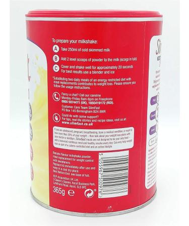 SlimFast High Protein Meal Replacement Shake Summer Banana 365g - Feel Energised and in Control with Slim Fast Magic - 250 ml (Pack of 1) - Buy Online on GoSupps.com