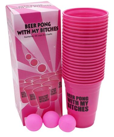 Island Dogs Beer Pong with My B*tches Ladies Game Pack