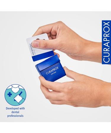 Curaprox Dental Floss DF 850 | Daily Microfiber Curen Floss | Mint Flavor 50m - Best for Healthy Teeth - Buy Online on GoSupps.com