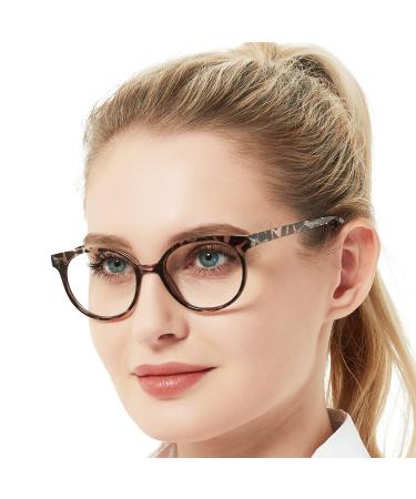 OCCI CHIARI Stylish Reading Glasses Women's Readers1.0 1.25 1.5 1.75 2.0 2.25 2.5 2.75 3.0 3.5 4.0 5.0 6.0 5017- Demi 1.5 x