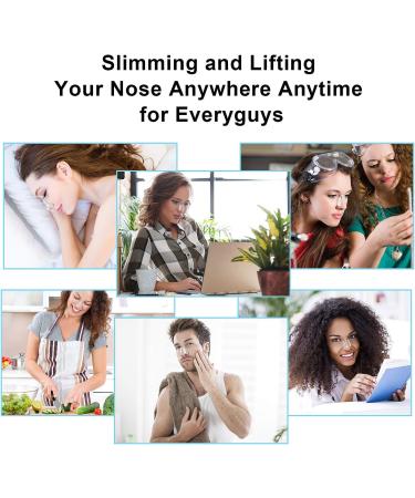 FERNIDA Silicone Nose Shaper Lifter - Nose Bridge Straightener & Slimmer for Wide Noses - Clear - Buy Online on GoSupps.com