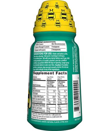 Children's Cough Syrup + Mucus Relief + Immune Support 4oz - Grape Flavor - Buy Online on GoSupps.com