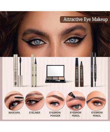 All-in-One Makeup Kit for Women | Full Makeup Gift Set for Girls & Teens | Travel-Friendly Professional Makeup Kit with Eyeshadow Lipstick Brow Pencil & Brushes - Buy Online on GoSupps.com