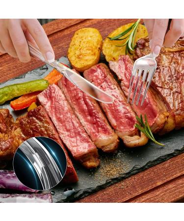 Plastic Cutlery Set 90 Pieces 30 Plastic Forks Knives and Plastic Spoons Reusable Plastic Cutlery Transparent and Robust Cutlery Sets for Birthday Party Barbecue Party Wedding ect (Transparent) Transparent Cutlery Set 90 Pcs - Buy Online on GoSupps.com