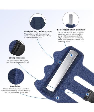 Finger Splint 4 Pcs Adjustable Trigger Finger Support Brace for Men and Women All Fingers (Pink) - Buy Online on GoSupps.com