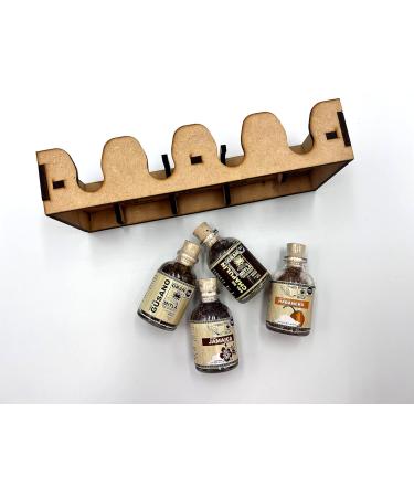 Gran Mitla Mexican Salt Kit - 4 Pack of 0.88 oz Mini Jars with Sal de Gusano  Sal Chapulin  Sal Flor de Jamaica  Sal Chile Habanero - Mezcal Agave Worm and Grasshopper Salt - Buy Online on GoSupps.com