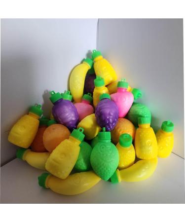 Snowflakeheaven Sherbet Fruits sweets 70 per pack. Each fruit contains different flavored sherbet Banana Strawberry Grape Lime Pineapple and Orange. Great fun for children. - Buy Online on GoSupps.com