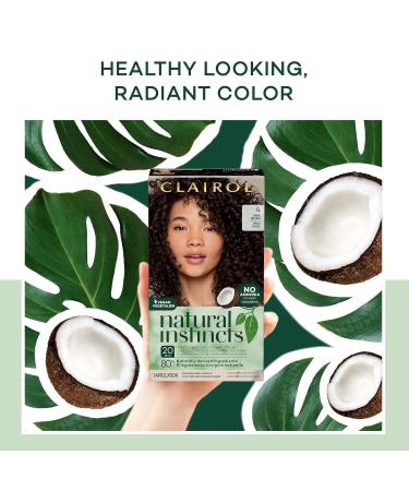 Clairol Natural Instincts Demi-Permanent Hair Dye 5R Medium Auburn Pack of 3 - 5.85 Fl Oz - Buy Online on GoSupps.com