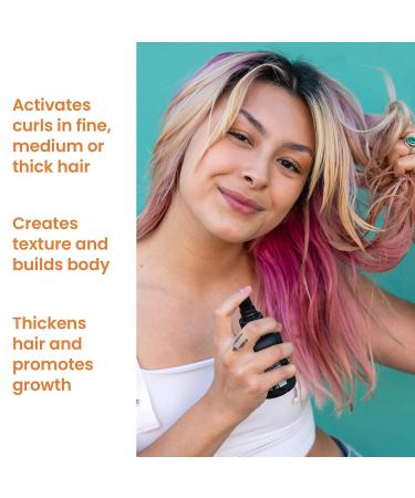 Curlicure Therapy Mist Leave in Conditioner Spray/Hair Moisturizer for Curly Hair Anti Frizz Spray Treatment Hair Spray (4 oz) - Buy Online on GoSupps.com