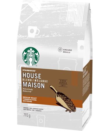 Starbucks Ground Coffee House Blend 793g Bag 4 Count - Buy Online on GoSupps.com