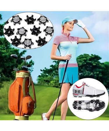 Skyzone Golf Shoe Spikes 10 Non-Slip Replacement Spikes for Traction Stability & Comfort | Easy Installation for Golf Training - Buy Online on GoSupps.com
