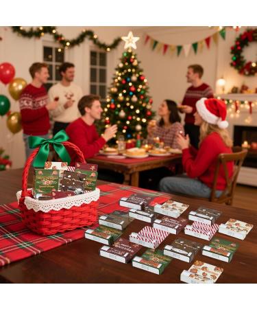 Kuabiz 24 Pcs Christmas Lip Balm Gifts Bulk Cute Stocking Goodie Bags Stuffers 6 Flavors Holiday Small Gifts Xmas Party Supplies Moisturizer Butter Care Mint Candy Christmas Limited Edition - Buy Online on GoSupps.com