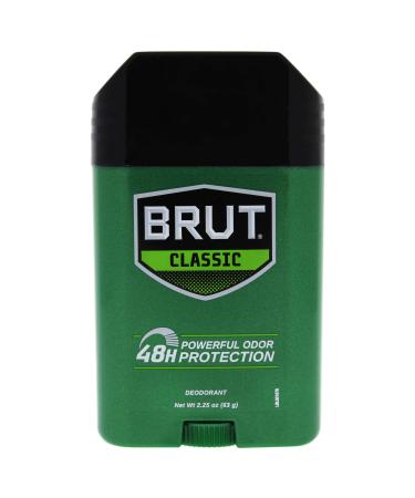 Brut Classic Men Deodorant Stick  2.25 Ounce