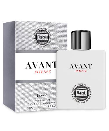 Hybrid & Company Avant Intense Invigorating Masculine Long Lasting Scent Mens Perfume 3.4 Fl Oz AVANT INTENSE 3.4 Fl Oz (Pack of 1)