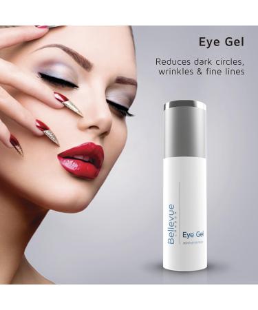 Anti-Fatigue Cooling Eye Gel with Hyaluronic Acid and Caffeine - Reduce Dark Circles, Puffiness, and Wrinkles - Buy Online on GoSupps.com