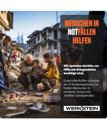Buy 2x DIN 13157 First Aid Box 2021 - Complete Kit with Wall Bracket Stickers Masks & Wipes - Ideal for Homes Offices & Facilities - Buy Online on GoSupps.com