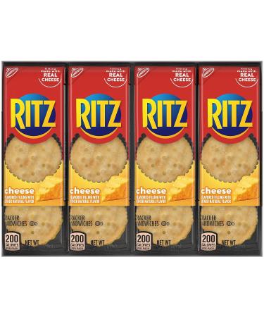 RITZ Cheese Sandwich Crackers - 8 Packs (1.35 oz each) - Buy Online on GoSupps.com